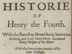 Henry IV Part 1, second edition | Shakespeare Documented